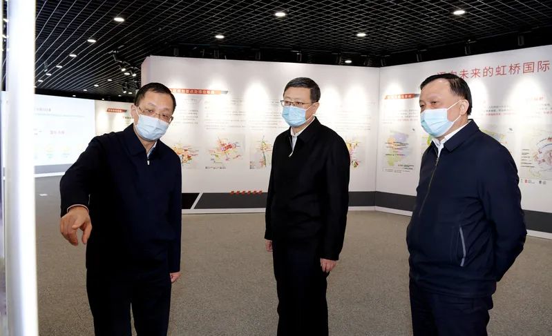 鞏固放大國家戰(zhàn)略任務疊加優(yōu)勢，深化對戰(zhàn)略內涵的認識！陳吉寧調研虹橋國際中央商務區(qū)
