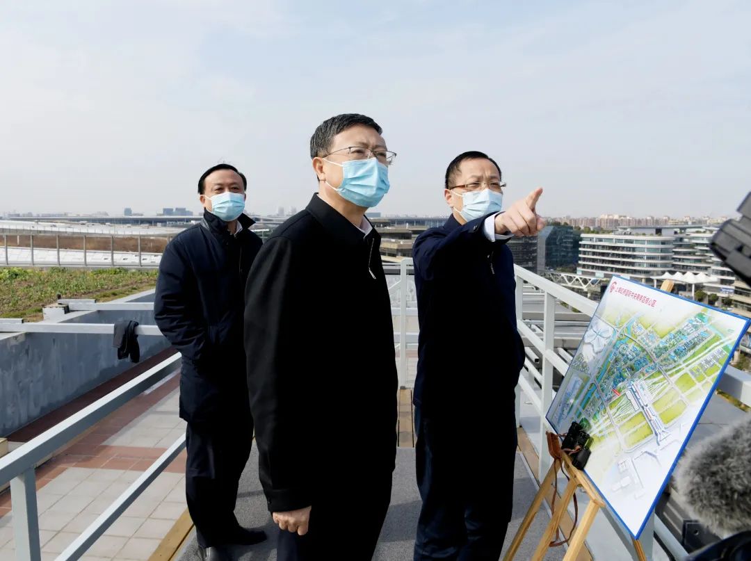 鞏固放大國家戰(zhàn)略任務疊加優(yōu)勢，深化對戰(zhàn)略內涵的認識！陳吉寧調研虹橋國際中央商務區(qū)